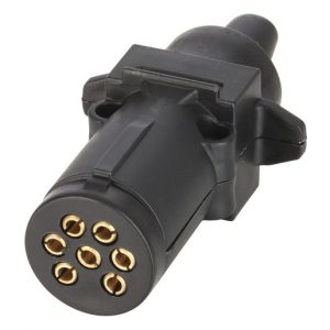 Round light plug 7 pins small Round light plug 7 pins small